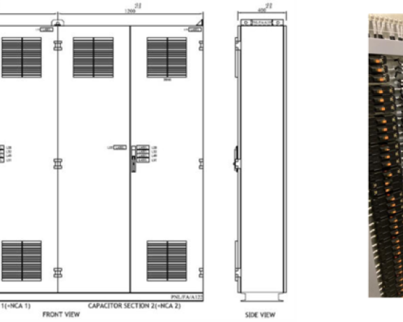 CAPACITOR PANEL NCA1+NCA2 2.1MW LTV USA E.05.1.1.2.203