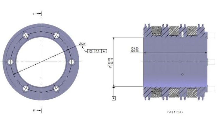 3-144-20 nur Schleifring, kein Erdungsring (8.5° offset)
