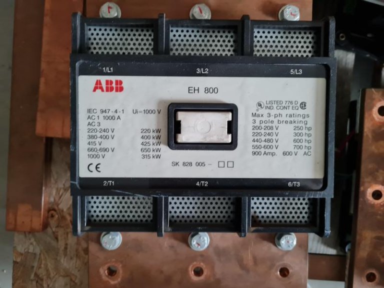 Contactor ABB EH800 SK 828005