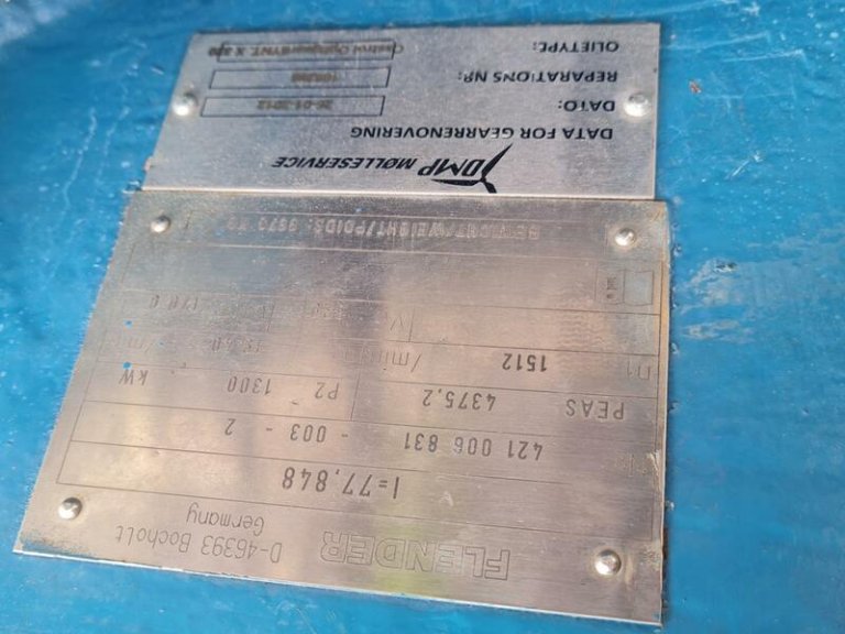 Caja de cambios de transmisión AN Bonus 1300 B 62 + eje principal PEAS 4375.2 DMP 2012 y 2013