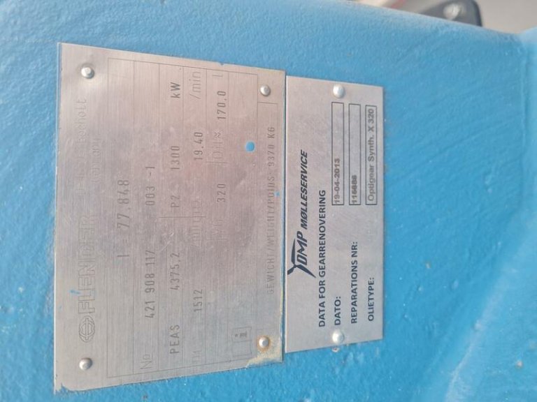 Caja de cambios de transmisión AN Bonus 1300 B 62 + eje principal PEAS 4375.2 DMP 2012 y 2013