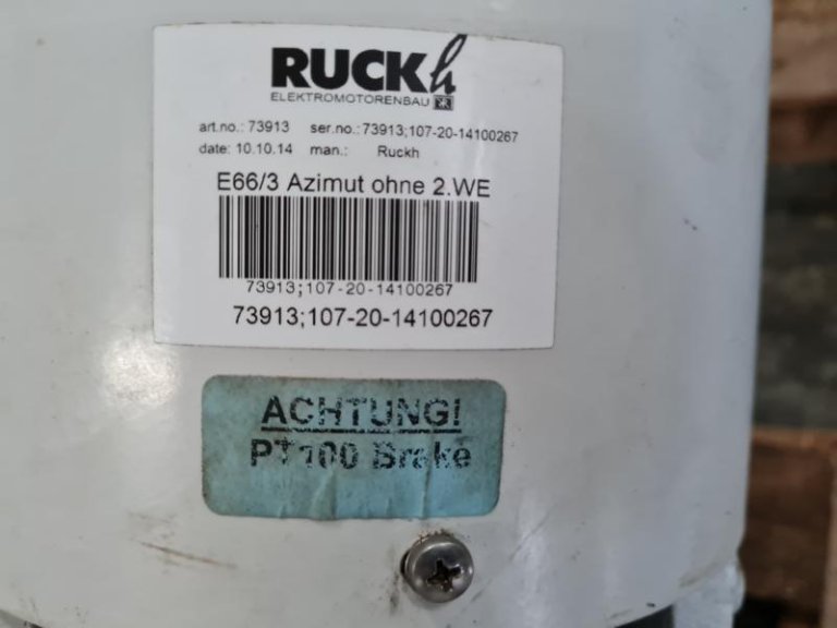 Azimutmotor inkl. Getriebe / yaw motor incl. gearbox für Enercon E-66 / E-70