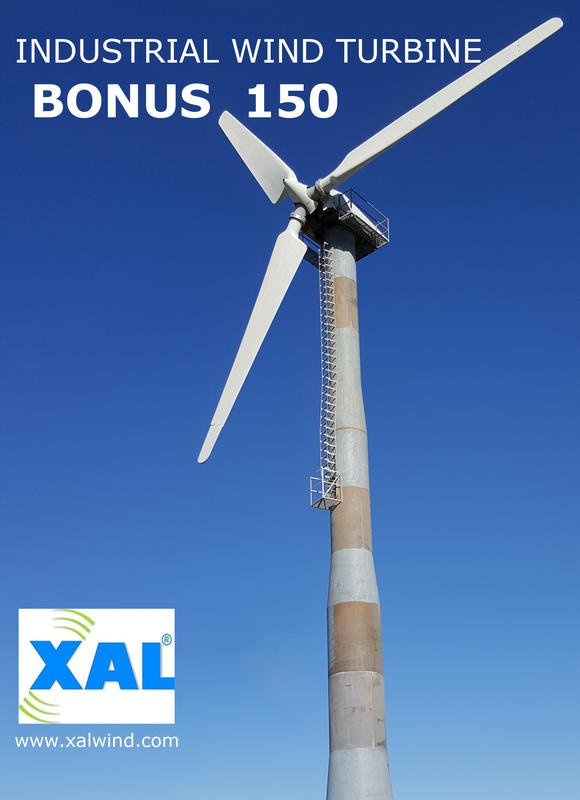 Bonus 150 Windkraftanlage zu verkaufen, 120/150 kW