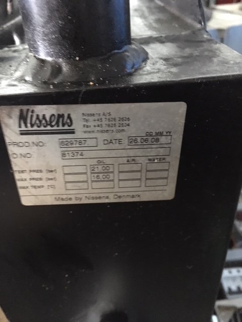 cooler Nissens 629787 for Bonus B62/1300