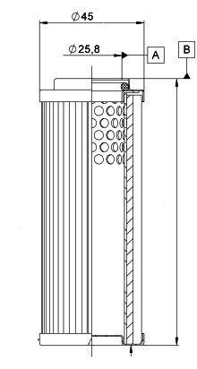 Donaldson P9020 (CM290/01) Filter (Ersatzteil von Mahle / Filtration Group)