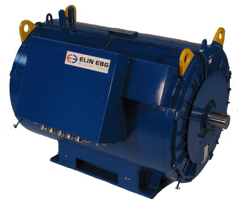 Elin Generator 1650 kW für eine NM72 / 1650 AS Windturbine 60 Hz