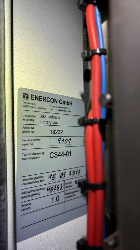Caja de batería Enercon E-40 6.44 600 kW SAP 18222