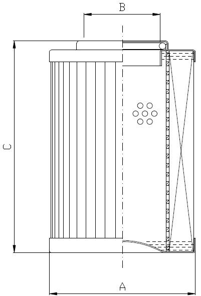 EPE 2.0045 P10 - A00 - 0 - P Filtro (Pieza reemplazo Mahle / Filtration group)