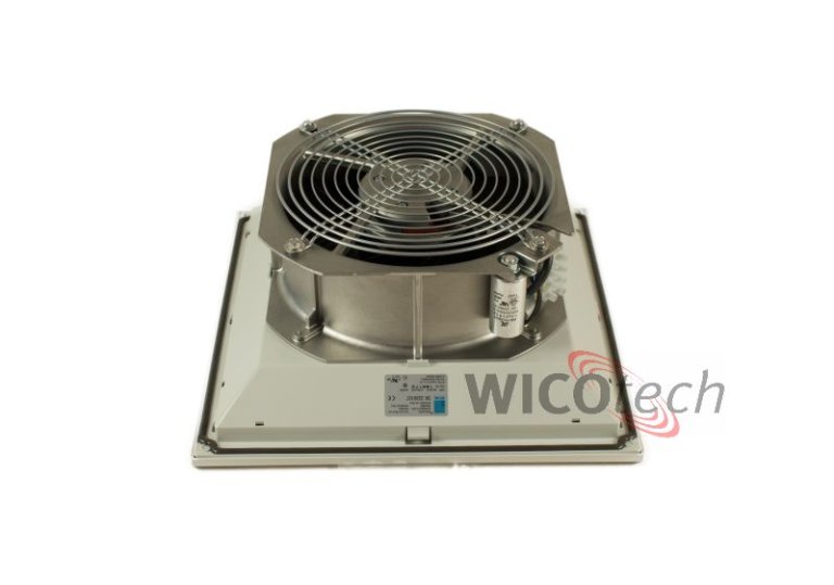 Fan w. filter 323x323 230Vac 500 m3/h