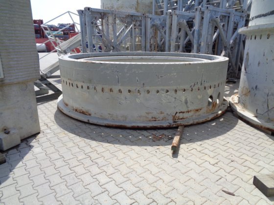 Sección de cimentación / lata / anillo de inserción V52