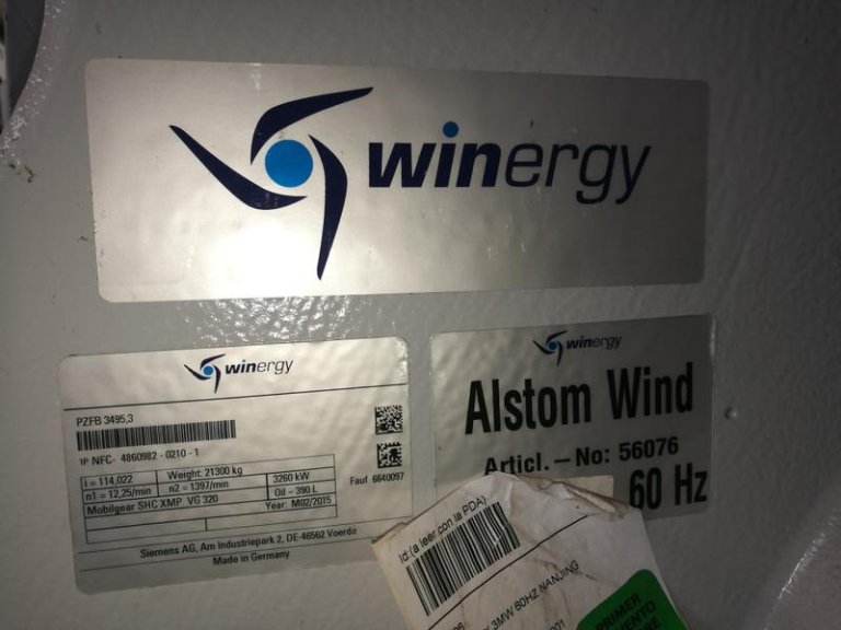 Multiplicadora - Winergy PZFB - 3495.3 60Hz
