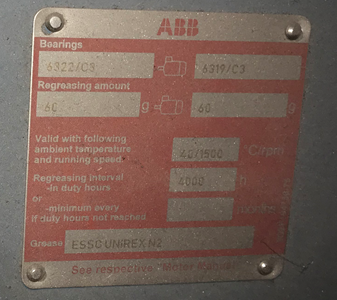 GENERATEUR ABB M2BG 400XL4 B3