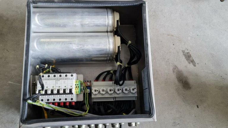 Kondensatorschrank Generator / capacitor box generator für Enercon E-40