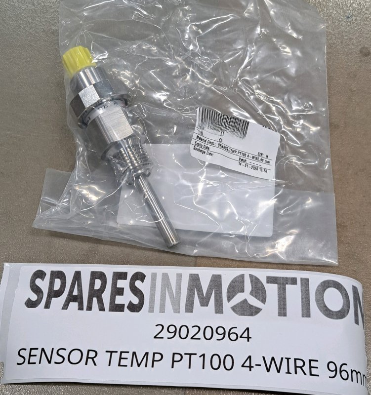 TEMPERATURSENSOR PT100 4-Draht 96 mm Vestas 29020964