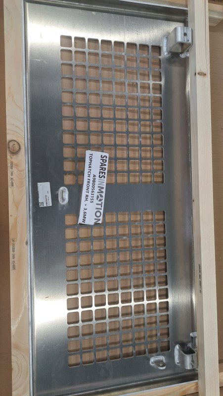 TOPLATCH FRONT RH, 3,6 MW Siemens A9B00563155