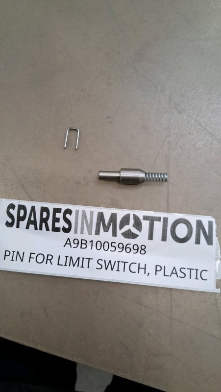 Pin for limit switch, plastic Siemens A9B10059698