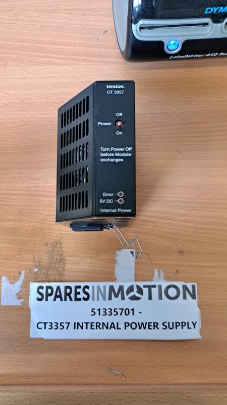 CT3357 INTERNAL POWER SUPPLY Vestas 51335701
