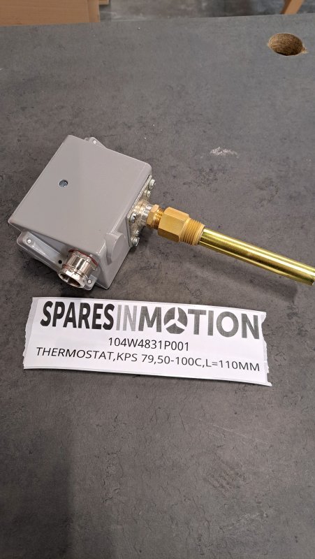 THERMOSTAT,KPS 79,50-100C,L=110MM GE 104W4831P001