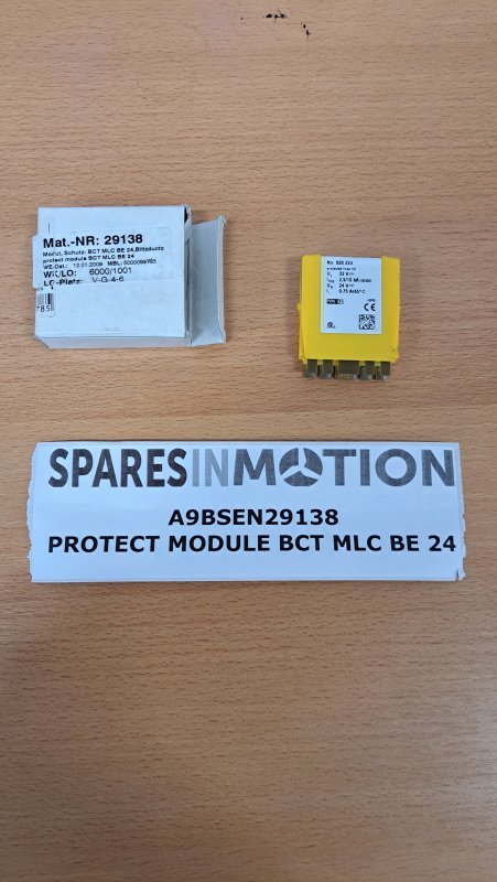 PROTECT MODULE BCT MLC BE 24 Siemens A9BSEN29138