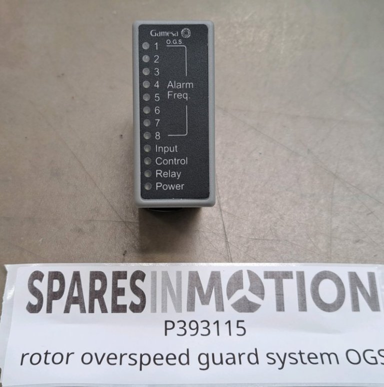rotor overspeed guard system OGS P393115