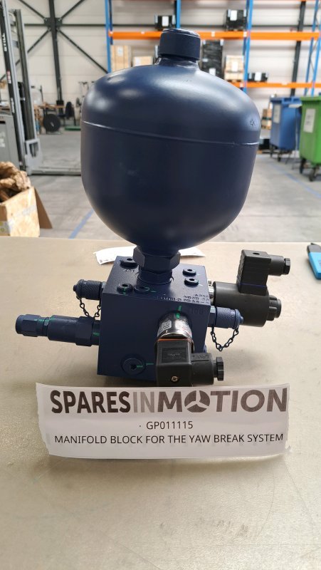 MANIFOLD BLOCK FOR THE YAW BREAK SYSTEM Gamesa GP011115