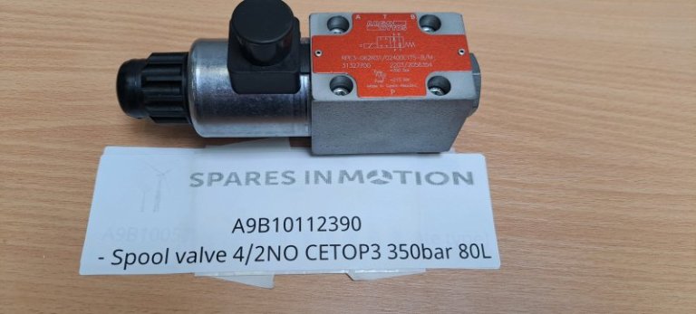 Spoolvalve 4/2NO CETOP3 350bar SoftShift Siemens A9B10112390