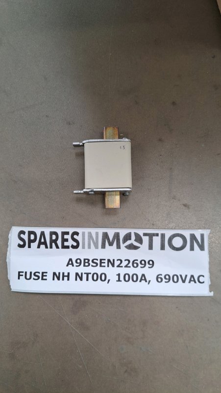 FUSE NH NT00, 100A, 690VAC Siemens A9BSEN22699