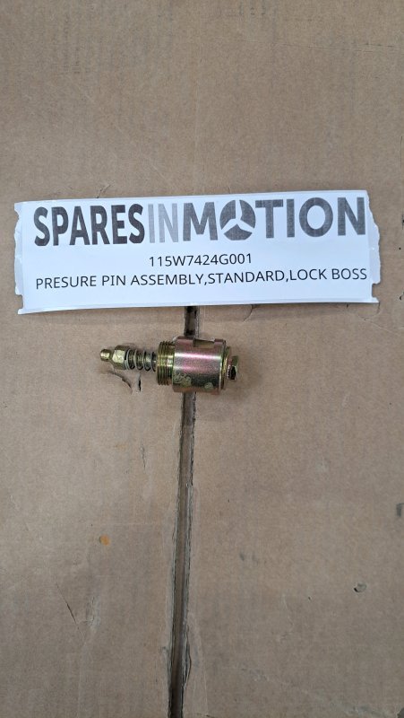 PRESURE PIN ASSEMBLY,STANDARD,LOCK BOSS GE 115W7424G001