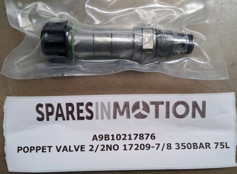 Poppet valve 2/2NO 17209-7/8 420bar 75L Siemens A9B10217876