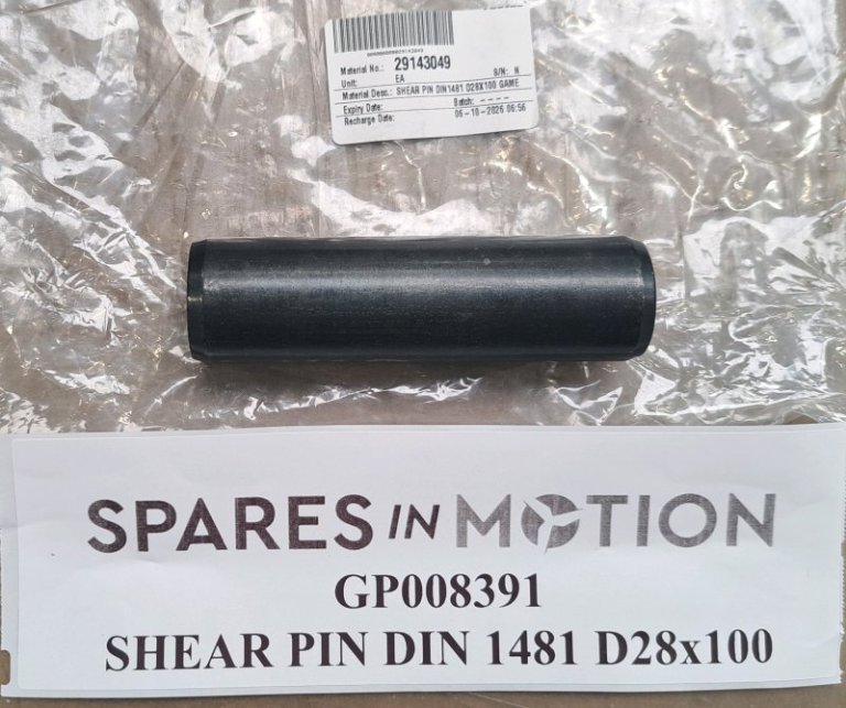 SHEAR PIN DIN 1481 D28x100 Gamesa GP008391