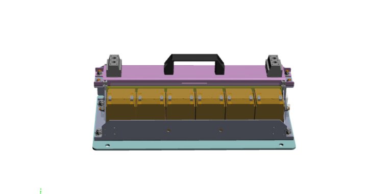 Pitch Akku-Pack, wiederverwendbarer Metallrahmen für GE 1.5MW ausgestattet mit dem SSB-Pitch-System.