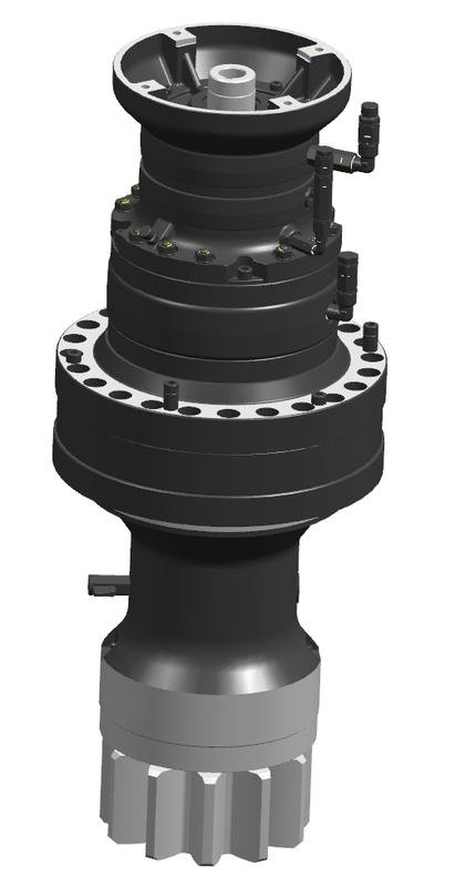 PLANETARY GEARBOX PG1604PR, yaw gear for V90 3 MW | Comer