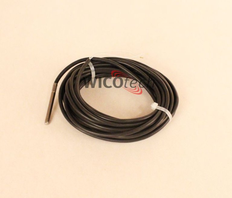 PT100 6x60mm 7m. Cable