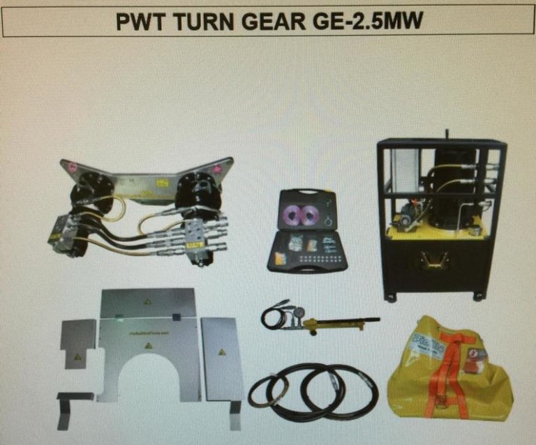 PWT ROUE DENTÉE GE-2.5MW