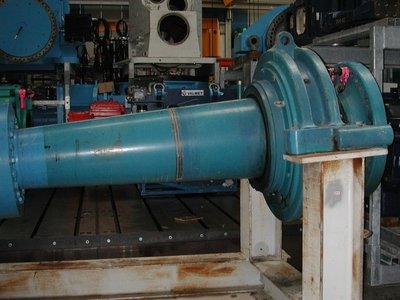 Rotorwelle mit Lagereinheit für N54 Windturbine