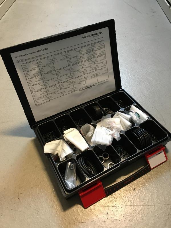 Seal kit, nacelle, for Siemens 3.0 MW Turbine