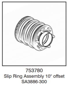 Slip Ring Assembly 10° offset