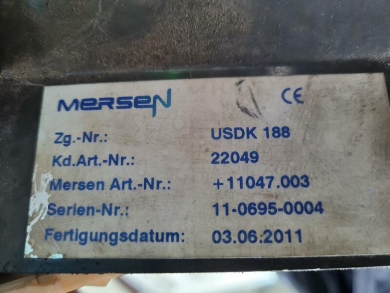 Sudwind S-70 1,5 MW bague collectrice Mersen USDK 188