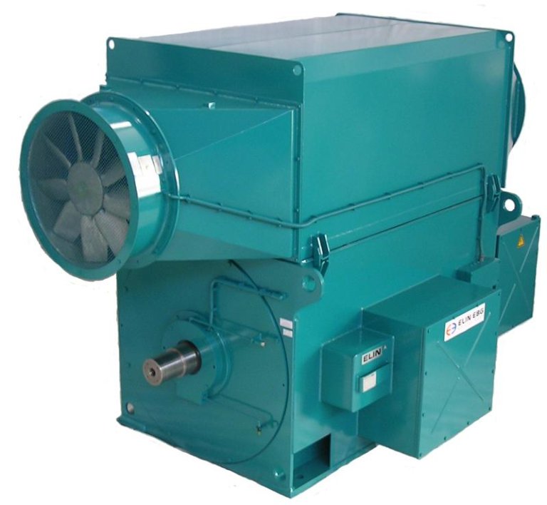 Various speed 3600 kW generator from Elin (50 Hz) used in the Repower 3XM