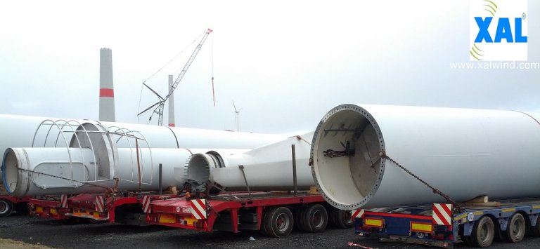 Service de transport de turbine éolienne