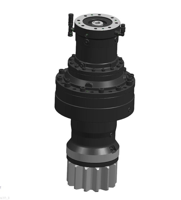 Yaw gear w gear wheel 2.3MW