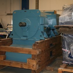 OEM überholter ABB GENERATOR für SIEMENS 2.3/400 - AMA 500 L4/6A BAFH