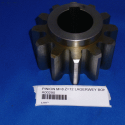 PINION M=8 Z=12 LAGERWEY BONKELAAR