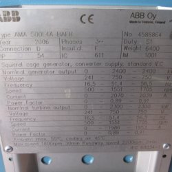 ABB Generator Siemens 2.3 Windturbine