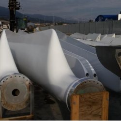 AEROSTAR blades for Bonus 95 / 120 kW or NORDTANK 130 kW or other 21m rotors