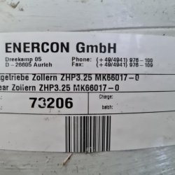 Motor de giro con caja de cambios para Enercon E-66 / E-70