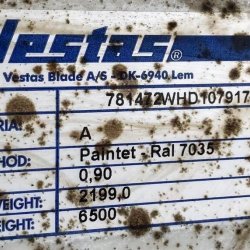 Cuchilla Vestas V90 - 44A