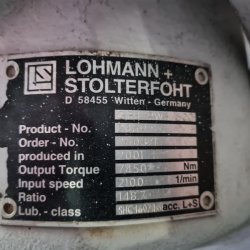 Blattverstellmotor mit Getriebe / pitch motor with gearbox für Enercon E-66 / E-70