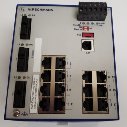 Compact Open Rail Fast Ethernet Switch