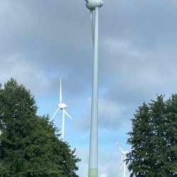 Enercon E40 6.44 E2, 600kw , 76m steel tower from 2002